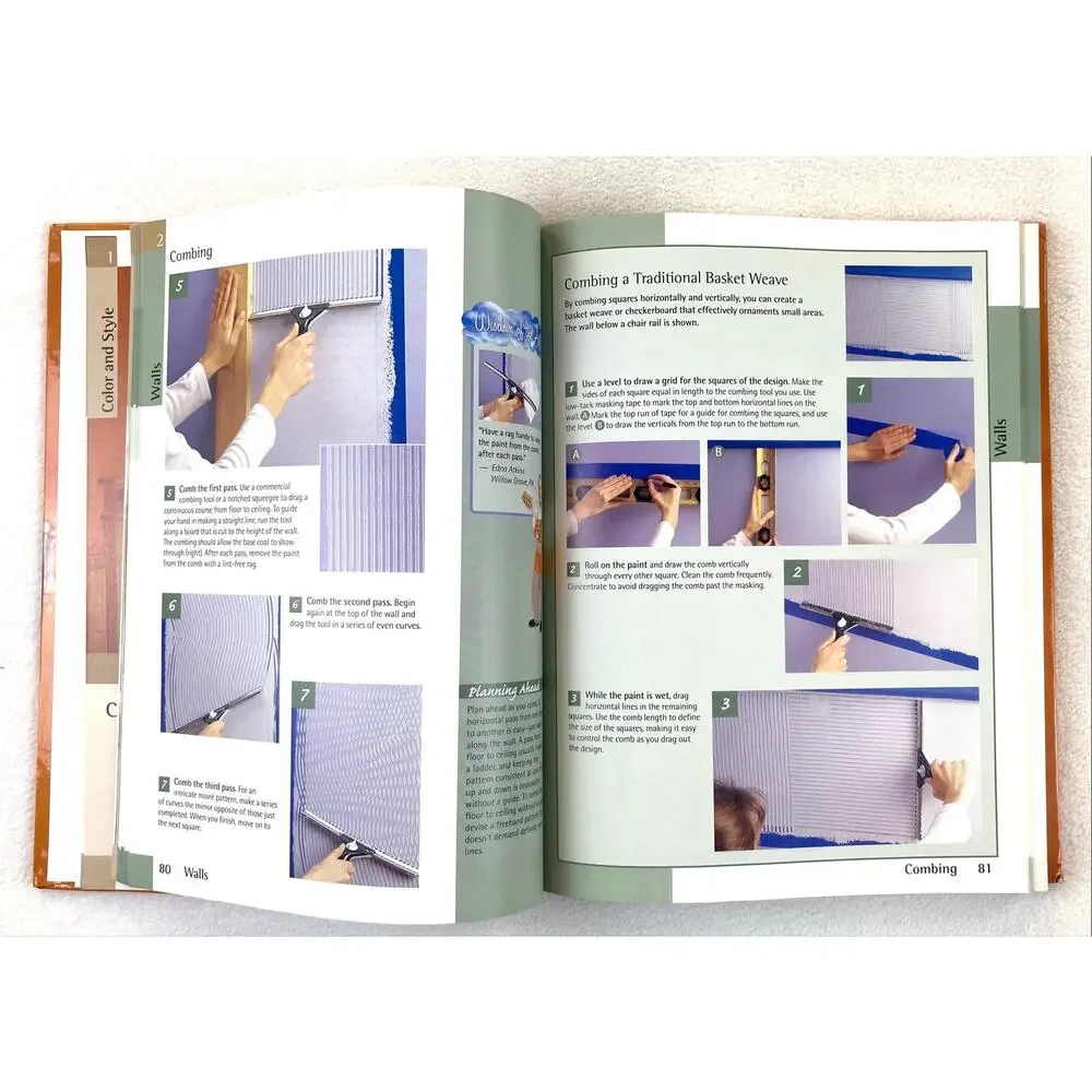 Decorating 1-2-3 Home Depot Decorating Guide Book Hardcover ISBN 9780696211072